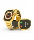 BML BW-16 Ultra Smart Watch Gold Dual Strap